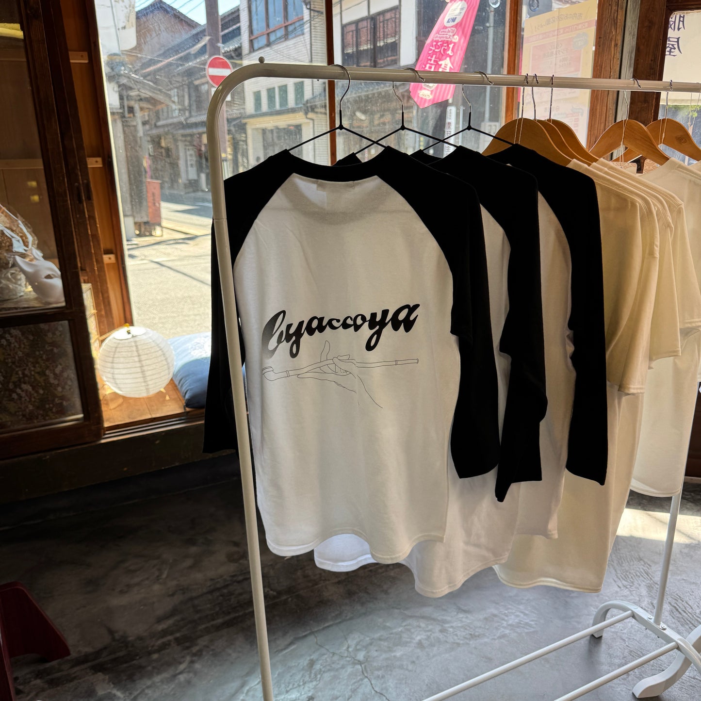 SMOKE ラグランTシャツ